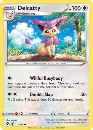 Delcatty (211)/264 Uncommon Reverse Holofoil
