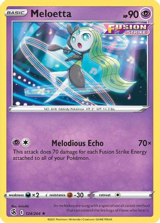 Meloetta (124)/264 Rare