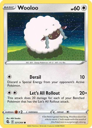 Wooloo (221) (221)/264 Common