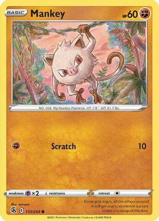 Mankey (133)/264 Common