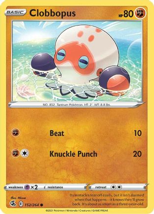 Clobbopus (152)/264 Common Reverse Holofoil