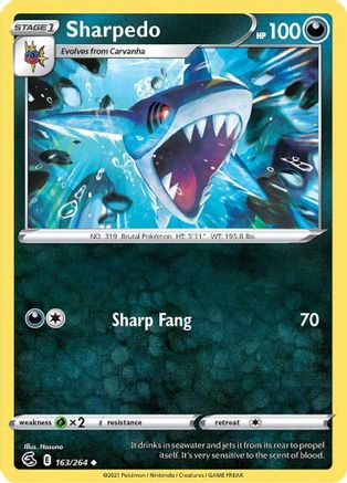 Sharpedo (163)/264 Uncommon
