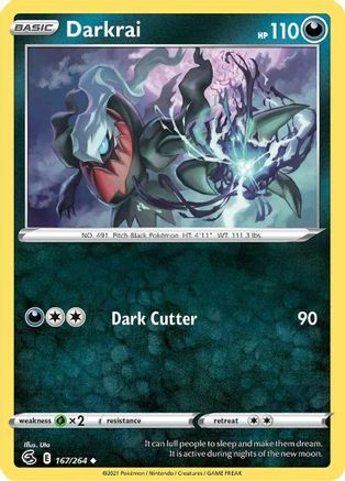 Darkrai (167)/264 Uncommon Reverse Holofoil
