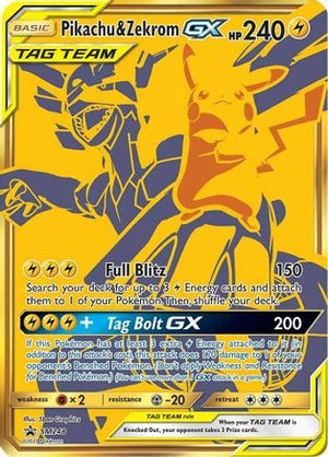 Pikachu & Zekrom GX - SM248 (SM248)/248 Promo Holofoil (Cabinet-NM)