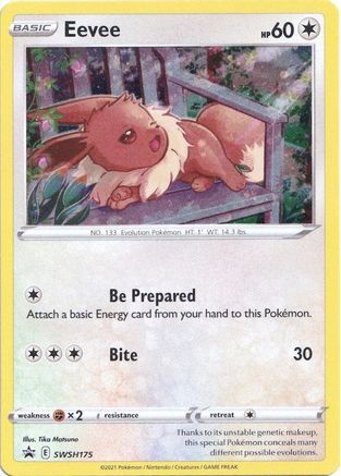 Eevee - SWSH175 (SWSH175)/307 Promo Holofoil