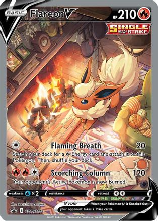 Flareon V - SWSH179 (SWSH179)/307 Promo Holofoil
