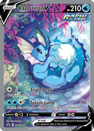 Vaporeon V - SWSH181 (SWSH181)/307 Promo Holofoil
