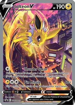 Jolteon V - SWSH183 (SWSH183)/307 Promo Holofoil