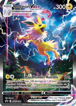 Jolteon VMAX - SWSH184 (SWSH184)/307 Promo Holofoil