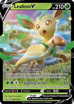 Leafeon V - SWSH194 (SWSH194)/307 Promo Holofoil