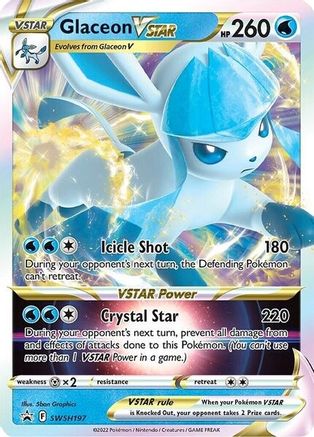 Glaceon VSTAR - SWSH197 (SWSH197)/307 Promo Holofoil