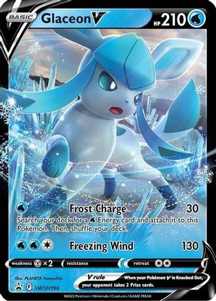 Glaceon V - SWSH196 (SWSH196)/307 Promo Holofoil