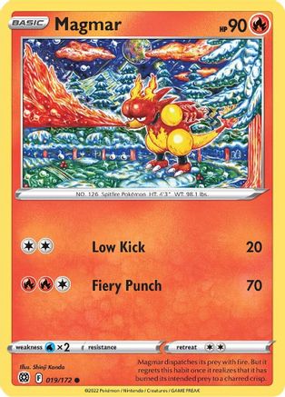Magmar (19)/172 Common