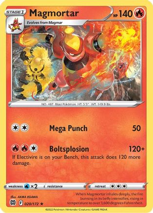 Magmortar (20)/172 Rare