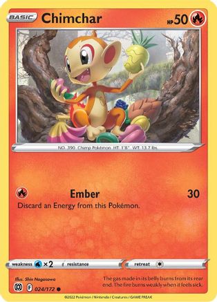 Chimchar (24)/172 Common