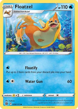 Floatzel (39)/172 Uncommon