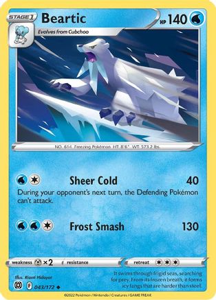 Beartic (43)/172 Uncommon