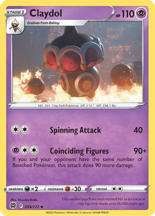 Claydol (59)/172 Uncommon