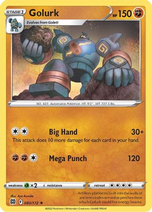 Golurk (83)/172 Rare