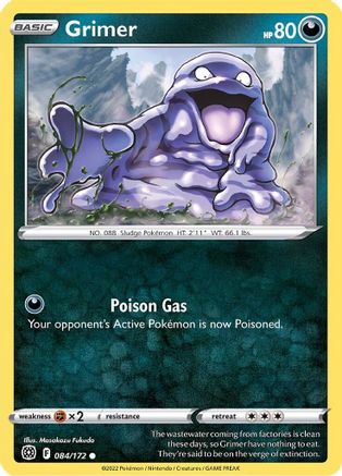 Grimer (84)/172 Common Reverse Holofoil