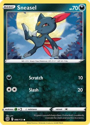 Sneasel (86)/172 Common