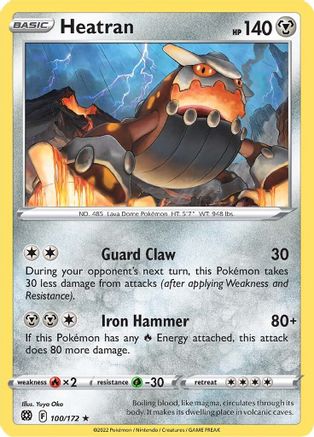 Heatran (100)/172 Rare