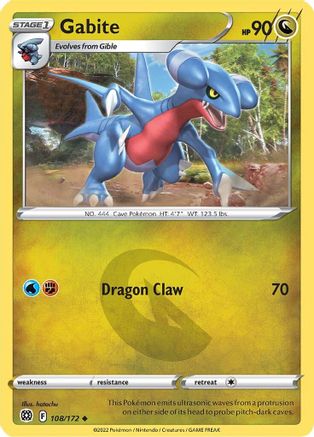 Gabite (108)/172 Uncommon