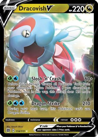 Dracovish V (114)/172 Ultra Rare Holofoil