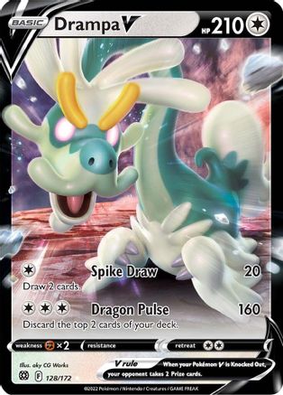 Drampa V (128)/172 Ultra Rare Holofoil