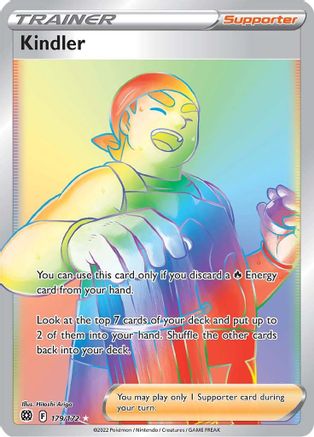 Kindler (Secret) (179)/172 Secret Rare Holofoil