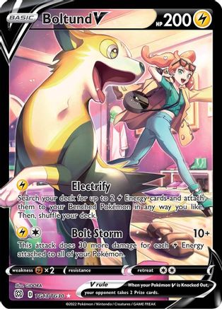Boltund V (TG13)/30 Ultra Rare Holofoil