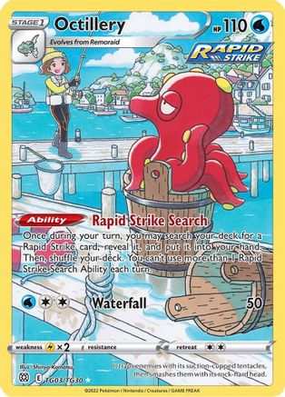 Octillery (TG03)/30 Ultra Rare Holofoil