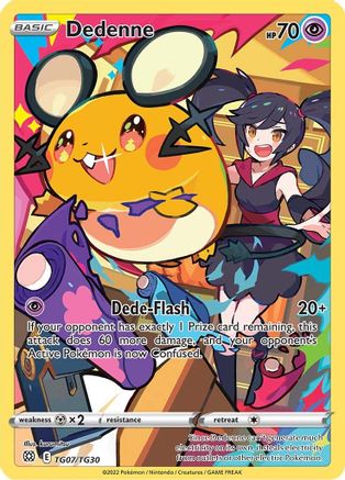 Dedenne (TG07)/30 Ultra Rare Holofoil