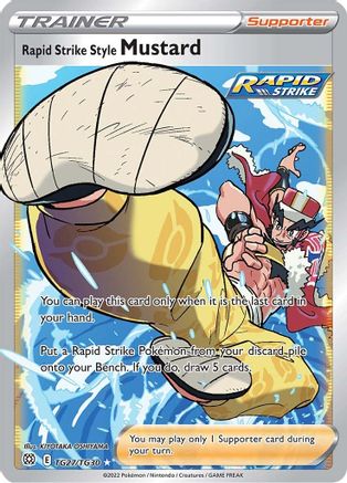 Rapid Strike Style Mustard (TG27)/30 Ultra Rare Holofoil