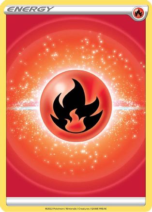 Fire Energy (2022 Unnumbered) Common Reverse Holofoil