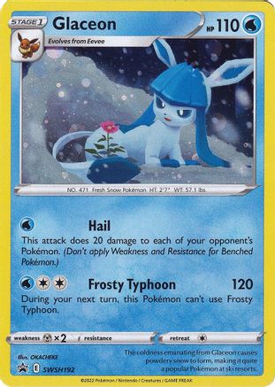 Glaceon - SWSH192 (SWSH192)/307 Promo Holofoil