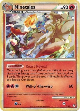 Ninetales - 7/123 (Cracked Ice) (7) Promo Holofoil