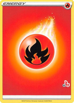 Fire Energy (#32 Cinderace Stamped) Promo