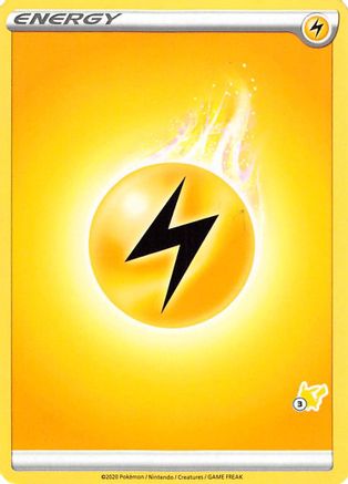 Lightning Energy (#3 Pikachu Stamped) Promo