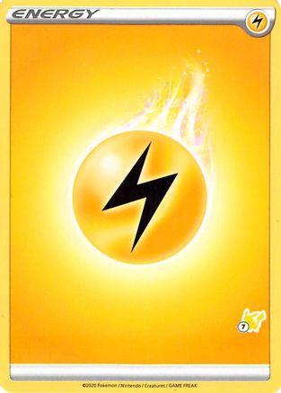 Lightning Energy (#7 Pikachu Stamped) Promo