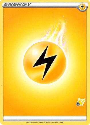 Lightning Energy (#9 Pikachu Stamped) Promo