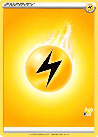 Lightning Energy (#19 Pikachu Stamped) Promo