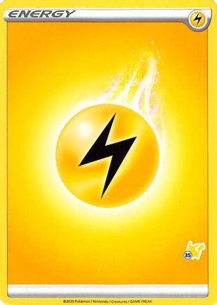 Lightning Energy (#35 Pikachu Stamped) Promo
