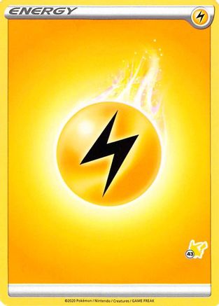 Lightning Energy (#43 Pikachu Stamped) Promo