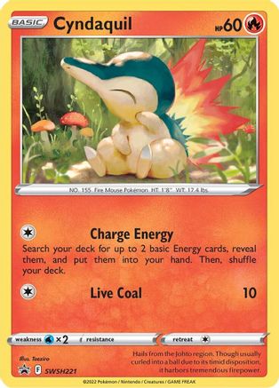 Cyndaquil - SWSH221 (SWSH221)/307 Promo Holofoil