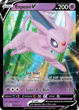 Espeon V - SWSH201 (SWSH201)/307 Promo Holofoil