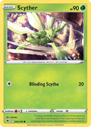 Scyther (004) (4)/189 Common