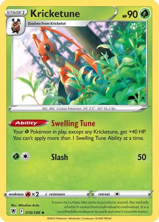 Kricketune (10)/189 Uncommon
