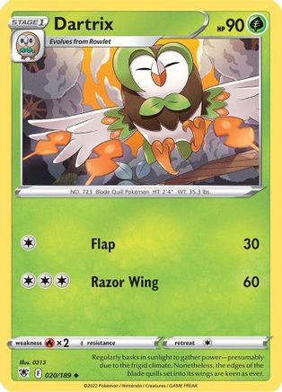 Dartrix (20)/189 Uncommon