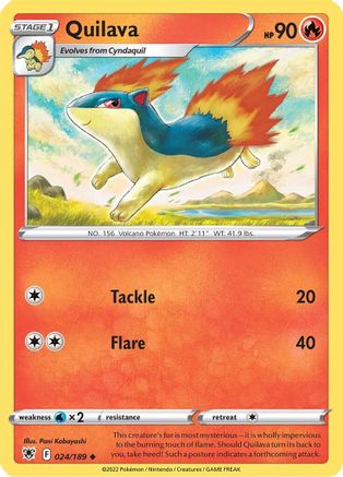 Quilava (24)/189 Uncommon